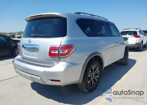 2017 Nissan Armada Platinum из США, поврежденный, VIN JN8AY2ND3H9002499